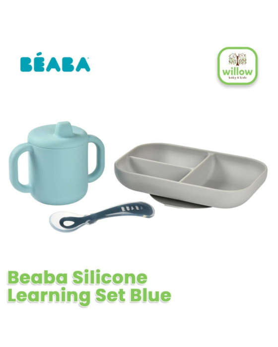 Beaba Silicone Learning Set Alat Makan Bayi