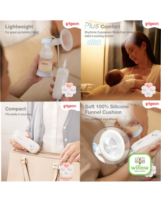 Pigeon Breast Pump Go Mini Plus Double Pompa Susu Asi