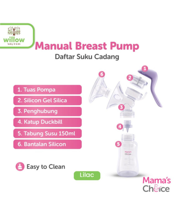 Mamaschoice Pompa Asi Manual Breast Pump