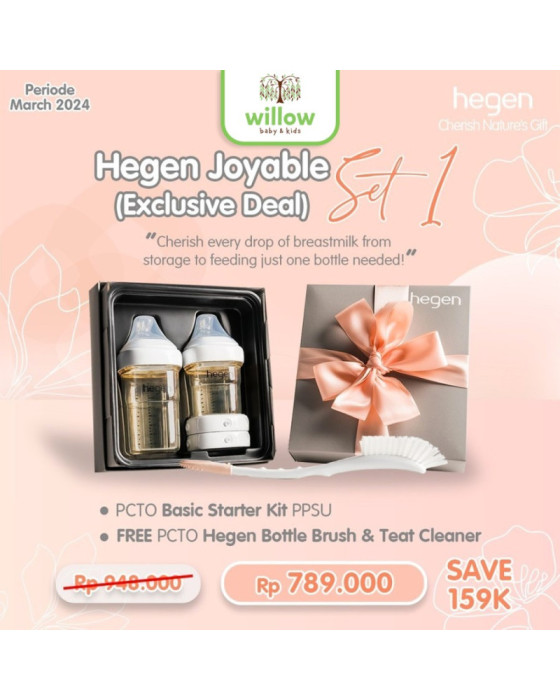 Paket Botol Susu Hegen Joyable Bundle