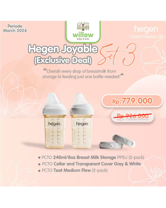 Paket Botol Susu Hegen Joyable Bundle