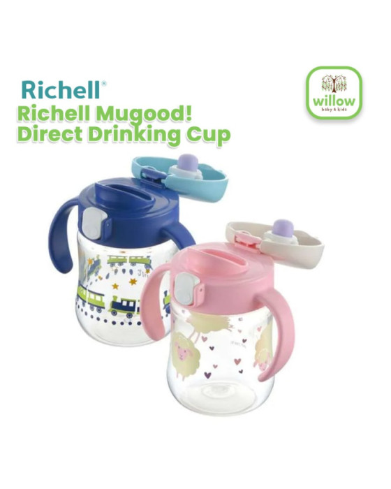 Richell Mugood! Direct Drinking Cup Tempat Minum Anak