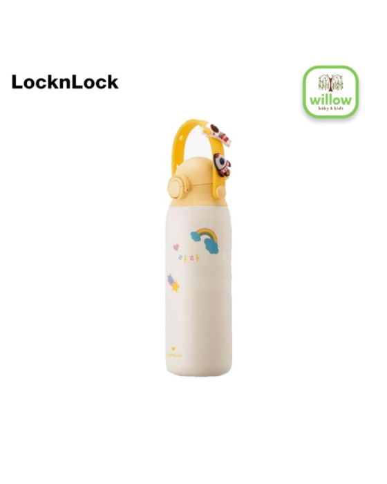 Lock N Lock Tumbler Schoolfit Kids Strap Botol Minum 500Ml