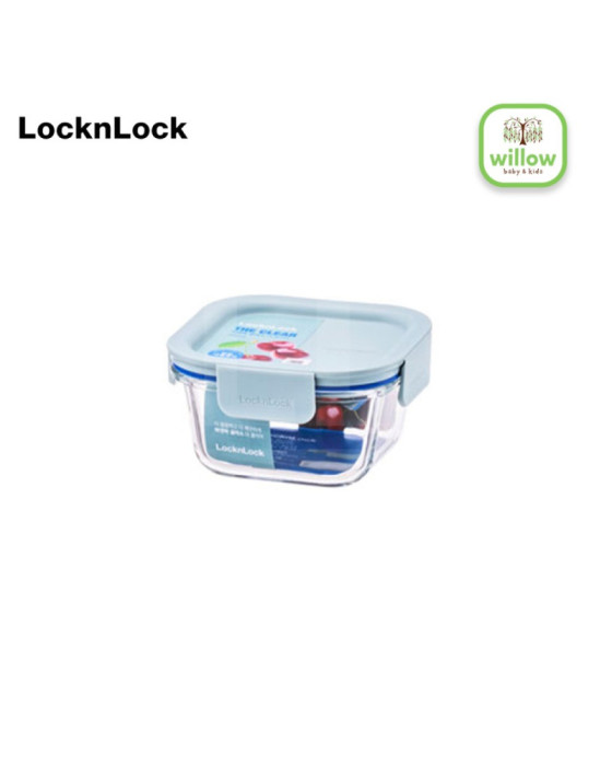 Lock N Lock The Clear Square Tempat Penyimpanan Makanan