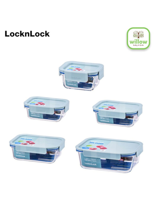 Lock N Lock The Clear Rectangle Tempat Penyimpanan Makanan