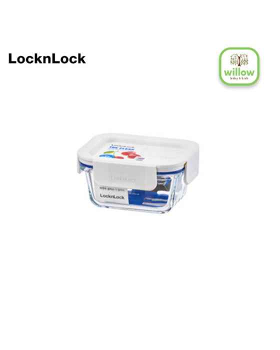 Lock N Lock The Clear Rectangle Tempat Penyimpanan Makanan