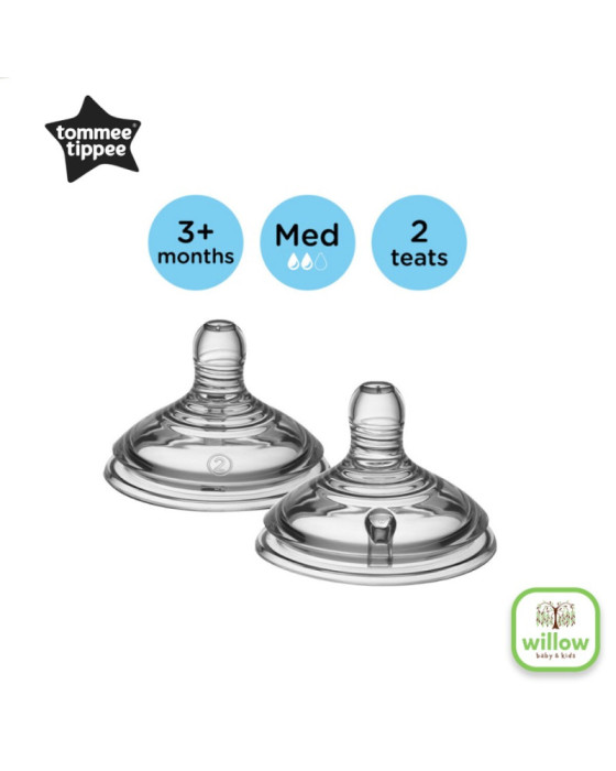 Tommee Tippee Soft Teat Close To Nature Dot Bayi