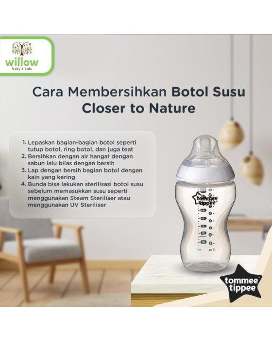 Tommee Tippee Bottle Close To Nature PP Botol Susu