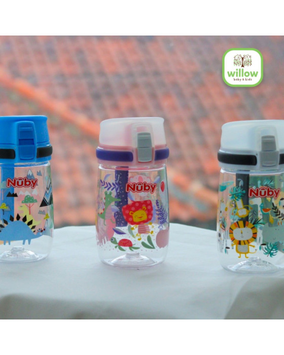 Nuby Tritan Cup Flip Cover Botol Minum