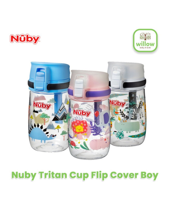 Nuby Tritan Cup Flip Cover Botol Minum