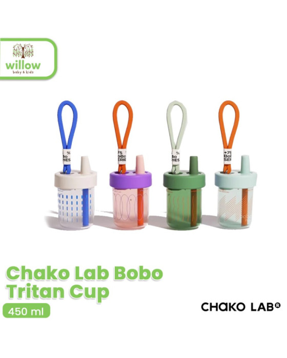 Chako Lab Bobo Tritan Cup Botol Minum 450Ml