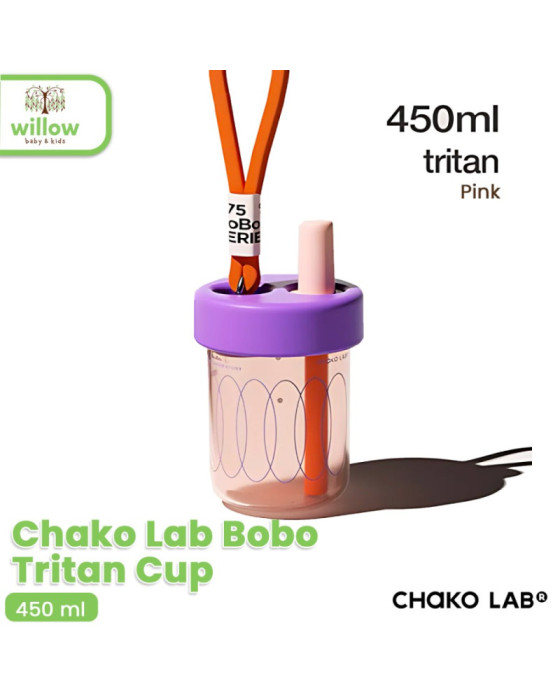 Chako Lab Bobo Tritan Cup Botol Minum 450Ml