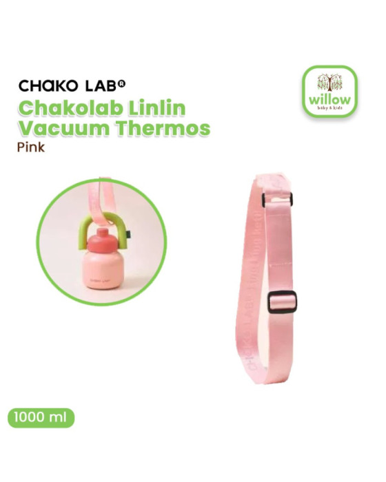 Chako Lab Linlin Vacuum Thermos Strap Perlengkapan Botol Minum 1000Ml