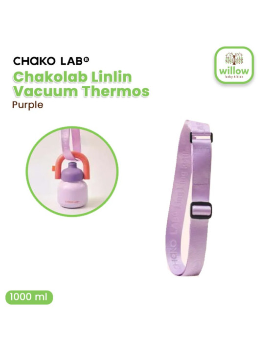 Chako Lab Linlin Vacuum Thermos Strap Perlengkapan Botol Minum 1000Ml