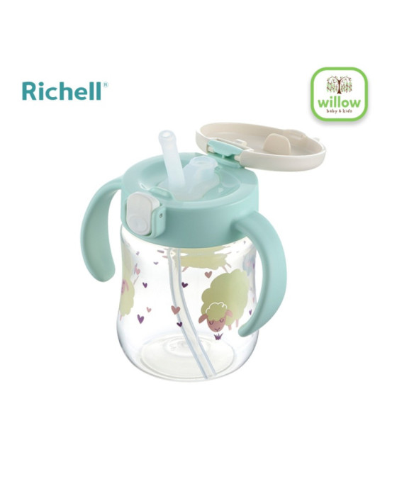 Richell Mugood! Straw Cup Botol Minum Anak