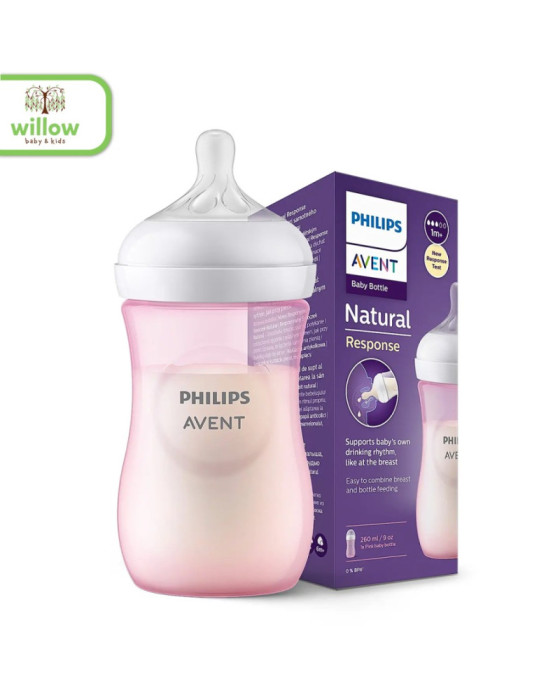 Avent Bottle Wide Neck Nat Botol Bayi 3.0 9Oz