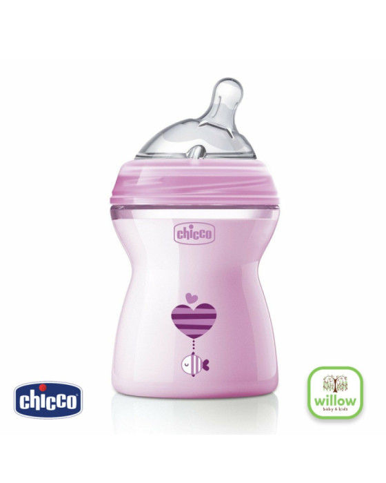 Chicco Feeding Bottle Natural Feeling PP 2M+ Botol Bayi 250Ml