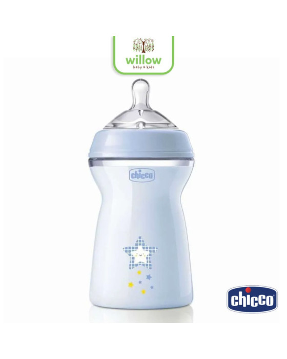 Chicco Feeding Bottle Natural Feeling PP 6M+ Botol Bayi 330Ml