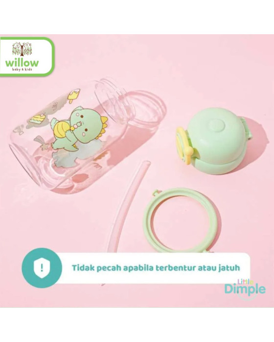 Little Dimple Flip It Kids Water Bottle Botol Minum Anak