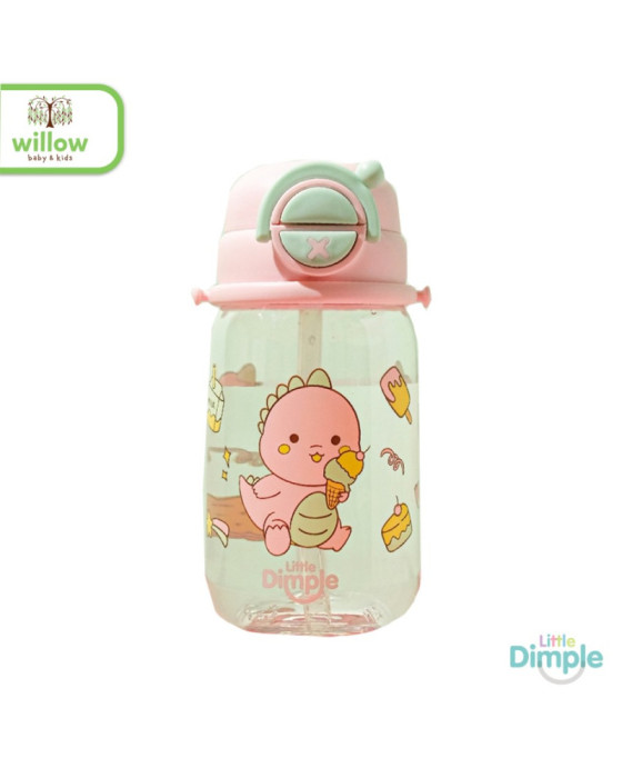 Little Dimple Flip It Kids Water Bottle Botol Minum Anak