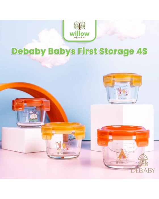 Debaby Babys First Storage Penyimpan Makanan 130Ml