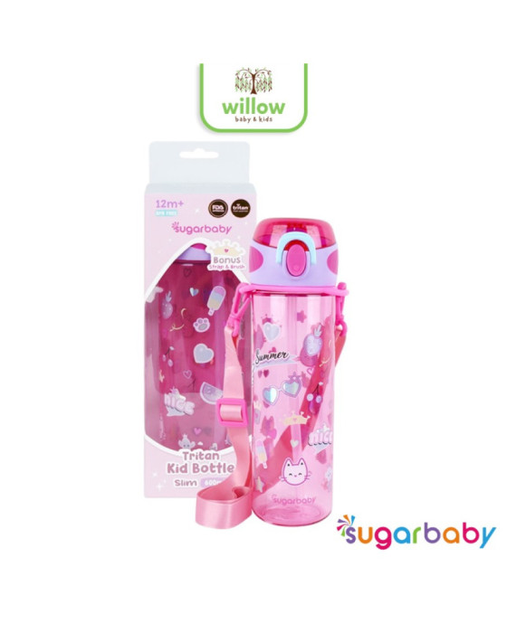 Sugarbaby Tritan Kid Bottle Slim Botol Minum 600Ml