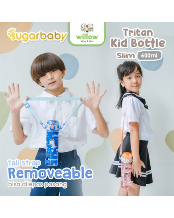 Sugarbaby Tritan Kid Bottle Slim Botol Minum 600Ml