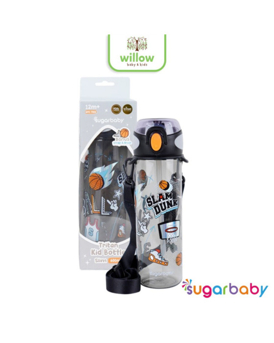 Sugarbaby Tritan Kid Bottle Slim Botol Minum 600Ml