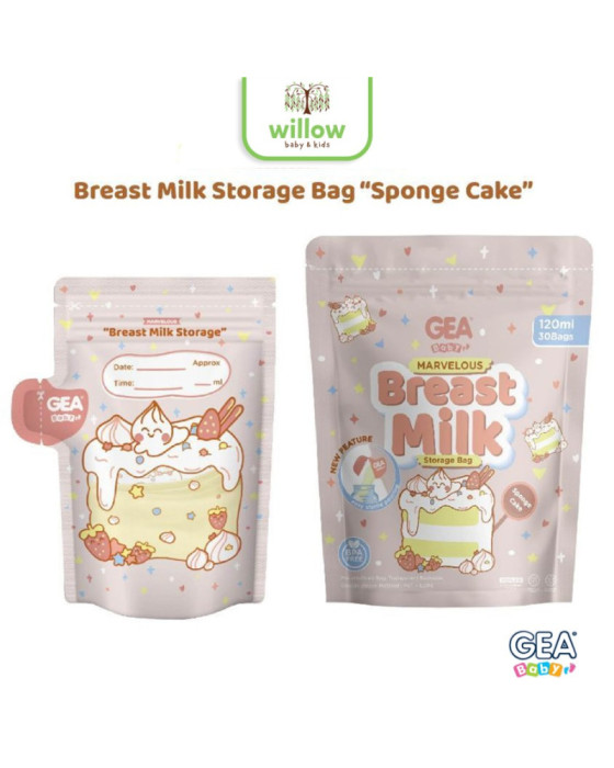 Gea Baby Breast Milk Storage Bag Marvelous Kantong Asi