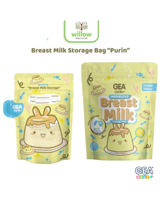 Gea Baby Breast Milk Storage Bag Marvelous Kantong Asi