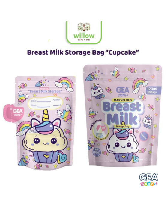 Gea Baby Breast Milk Storage Bag Marvelous Kantong Asi