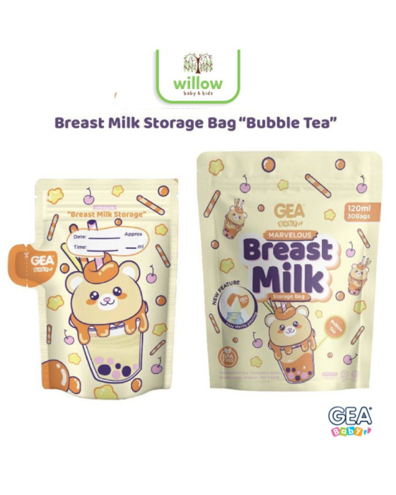 Gea Baby Breast Milk Storage Bag Marvelous Kantong Asi