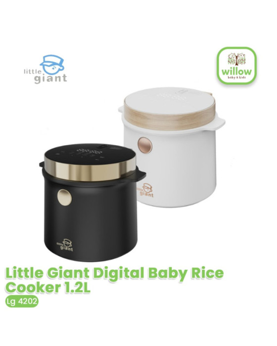 Little Giant Digital Baby Rice Cooker Food Processor 1.2L