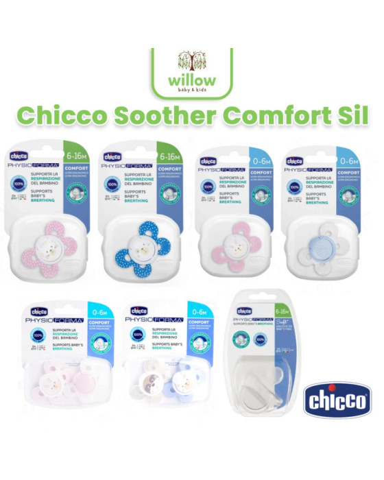 Chicco Soother Physio Comfort Silicone Dot Bayi