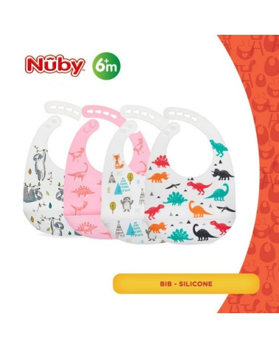 NUBY SILICONE BIB