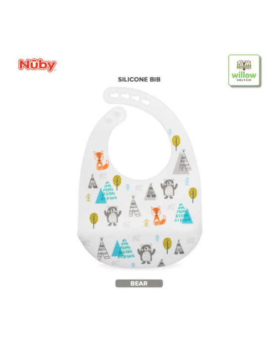 NUBY SILICONE BIB