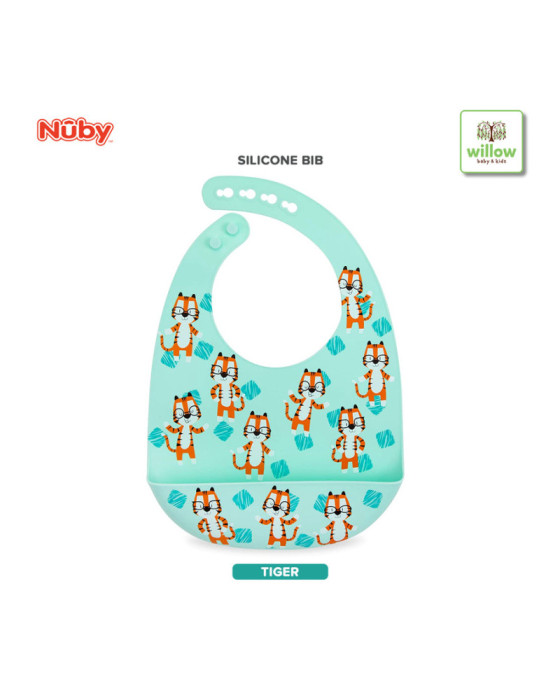 NUBY SILICONE BIB