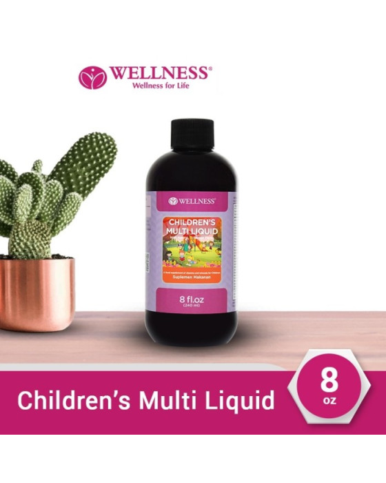 WELLNESS CHILDERN'S MULTI LIQUID 8OZ