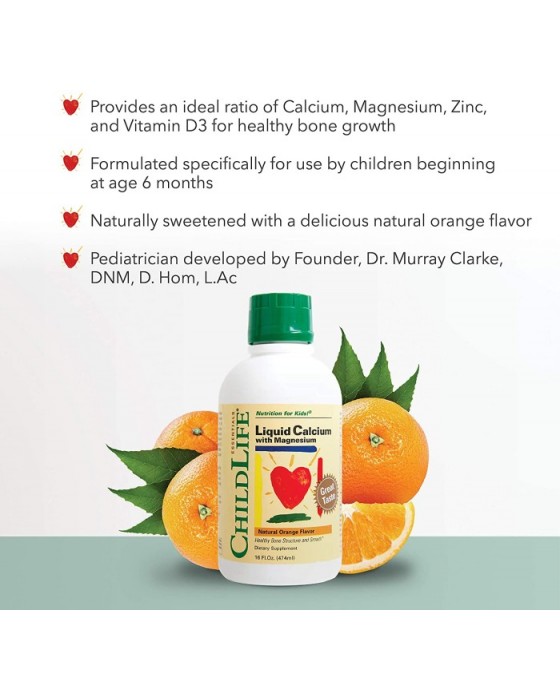 CHILDLIFE LIQUID CALCIUM 16OZ