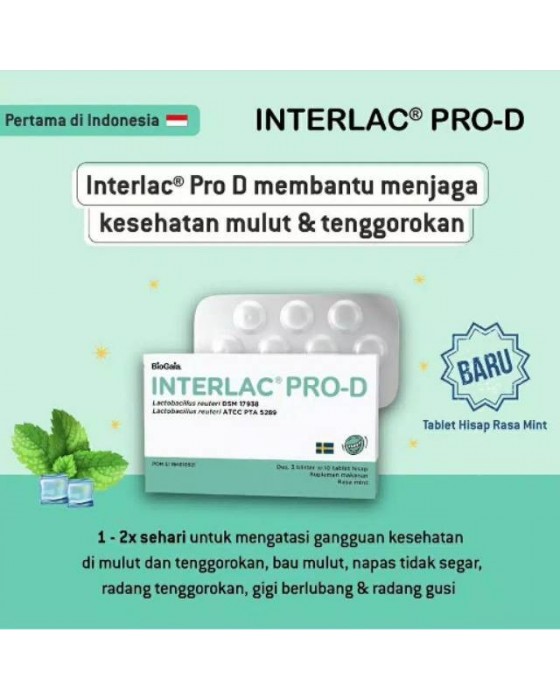 INTERLAC PRO D 10TABS