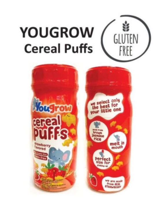 YOUGROW CEREAL PUFF 49GR - SWEET POTATO