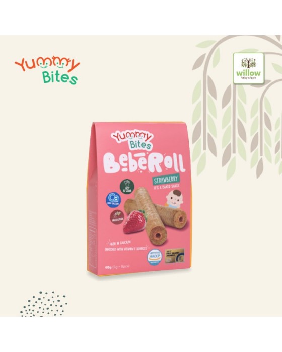 YUMMY BITES BEBEROLL 40GR SNACK BABY