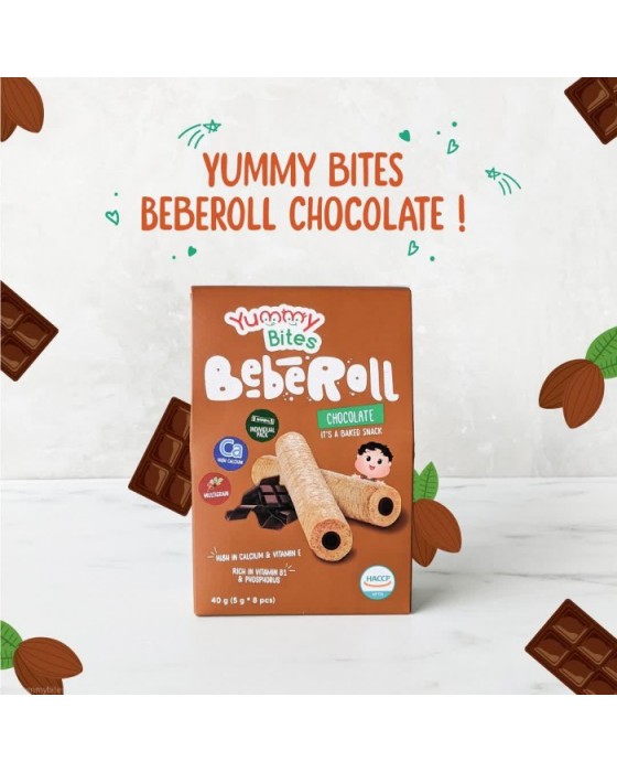 YUMMY BITES BEBEROLL 40GR SNACK BABY