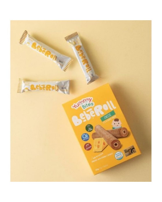 YUMMY BITES BEBEROLL SNACK BAYI 40GR - COKLAT