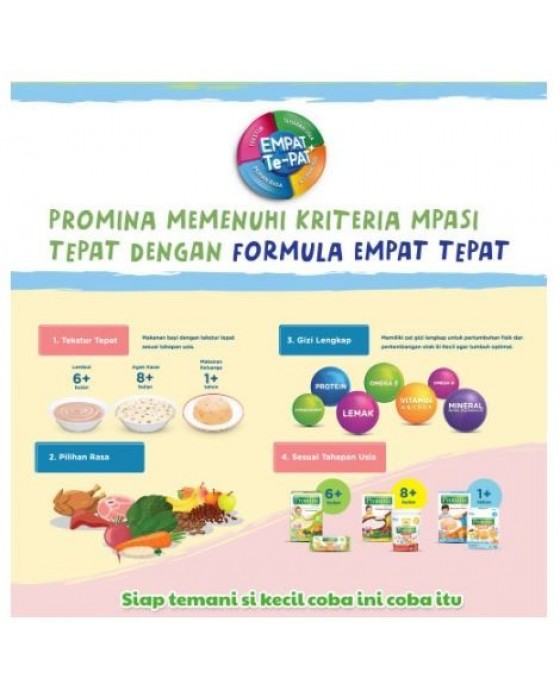 PROMINA BUBUR BAYI AYAM KAMPUNG BROKOLI KEJU BOX 120GR