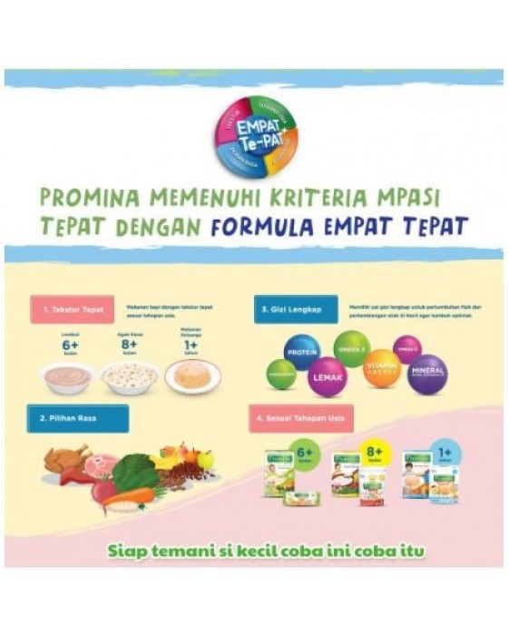 PROMINA BUBUR BAYI BANANA MILK BOX 120GR