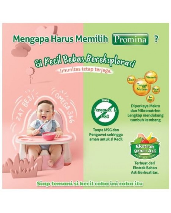 PROMINA BUBUR BAYI MILKY BERAS MERAH BOX 120GR