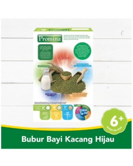 PROMINA BUBUR BAYI SMOOTH KACANG HIJAU 120GR