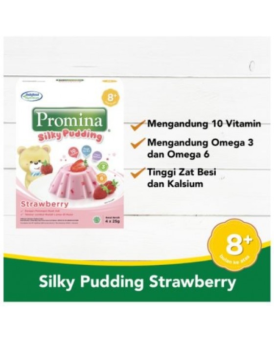 PROMINA PUDING 100GR - STRAWBERRY