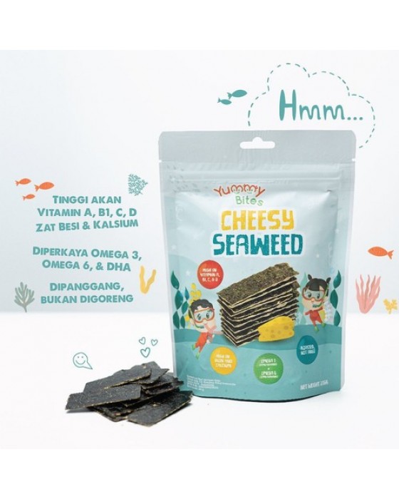 YUMMY BITES CHEESY SEAWEED 20GR